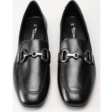 Tamaris Loafers Tamaris Svarta loafers skinn