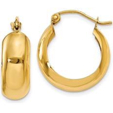 Primal Gold Wide Hoops - Gold