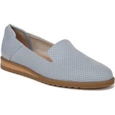 Similicuir Mocassins Dr. Scholl's Dr. Scholl's Women's Jetset Loafer Shoes Summer Blue Faux Leather DRSCH 8.0