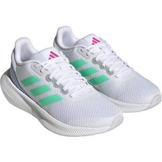 adidas Runfalcon 3.0 Running Shoe Women's White/Green Sneakers