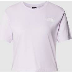 The North Face Cropped Simple Dome Tee - Icy Lilac