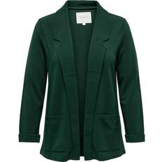 Turquoise Blazers Only Curvy Open Blazer