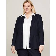 Tommy Hilfiger Vrouw Blazers Tommy Hilfiger Curve Single-Breasted Regular Fit Blazer