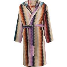 Men - Multicolored Sleepwear Missoni Home Byron Bathrobe Multicolor Mehrfarbig Morgenmantel Grösse: