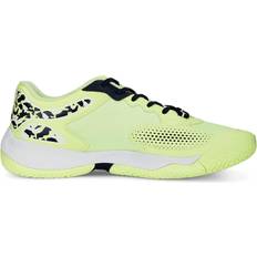 Puma 40 Zapatillas deportivas para raqueta Puma Solarcourt RCT W - Fast Yellow/Navy/White