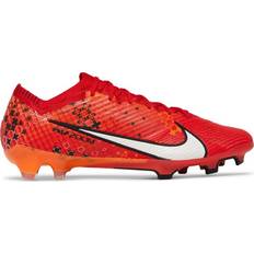 Men - Red Soccer Shoes Nike Vapor 15 Elite Mercurial Dream Speed FG Low-Top - Light Crimson/Bright Mandarin/Black/Pale Ivory