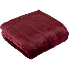Red Blankets Paoletti Empress Blankets Red (180x130cm)