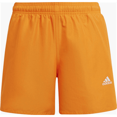 Adidas Junior Classic Badge of Sport Swimming Shorts - Orange