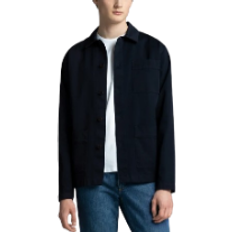 ASKET The Overshirt - Dark Navy