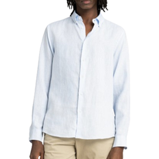 ASKET The Linen Shirt - Light Blue