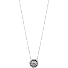 Pandora Necklaces on sale Pandora Sparkling Double Halo Collier Necklace - Silver/Transparent