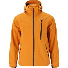 Elastane/Lycra/Spandex - Men Rain Clothes Weather Report Delton Rain Jacket Men - Golden Oak