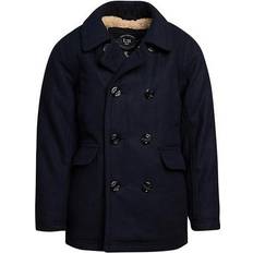 Wool Outerwear Children's Clothing Urban Republic Wool Blend Peacoat - Navy