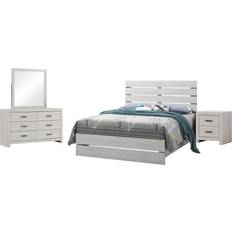 White Bed Frames Coaster Brantford