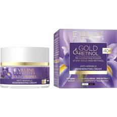 Eveline Cosmetics Facial Skincare Eveline Cosmetics Gold & Retinol Rejuvenating Power of 24K Gold Anti-Wrinkle Regenerating Day & Night Cream 40+ 50ml