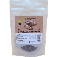 Chokladknappar Råvarubutiken Eko Chokladknappar Pangoa 70% 100g 1pack