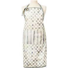 Mackenzie-Childs Sterling Check Bistro Apron