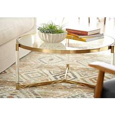 Coffee Tables Stefania Modern Glam Acrylic