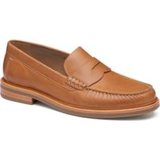 Loafers Johnston & Murphy Men's Lyles Penny Loafers Tan Full Grain