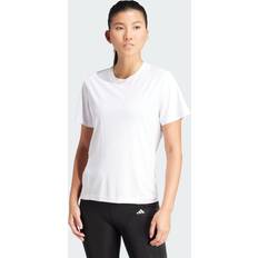 Adidas Women T-shirts Adidas Designed for Training Tee White Womens