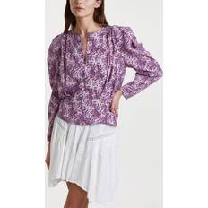 Woman Blouses Isabel Marant Printed Silk Top