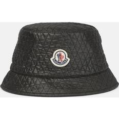 Moncler Hatte Moncler Bucket Hat Med Logo Uld - Sort
