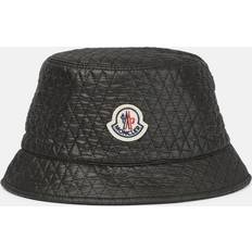 Moncler Dam Huvudbonader Moncler Logo bucket hat white