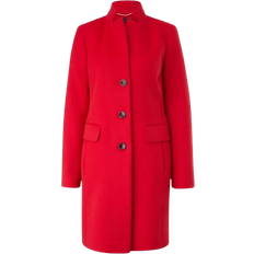 Elastan/Lycra/Spandex Mäntel Comma Viscose Blend Coat - Red Chilli