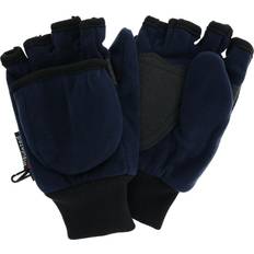 CTM Kids' and Teens' Fleece Convertible Fingerless Winter Mitten