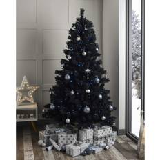 Black Decorative Items Shatchi 3535 Black Christmas Tree 120cm