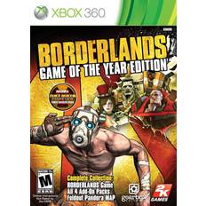 Xbox 360 Games Borderlands: Game of The Year Edition (Xbox 36)