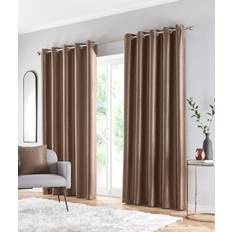 Beige Curtains Enhanced Living Goodwood 137x168cm