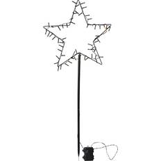 Stelle dell'Avvento Star Trading Spiky Black Advent Star 92cm