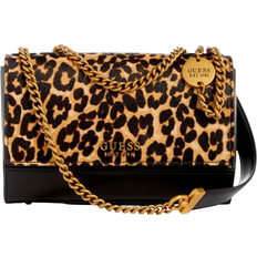 Leopard Axelremsväskor Guess Iseline Convertible Bag - Leopard