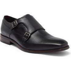 Monks Johnston & Murphy Men's Archer Double Monk Loafers Black