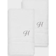 Authentic Hotel and Spa Omni Turkish Guest Towel White, Gray (76.2x40.6cm)