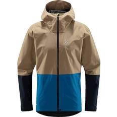 Haglöfs finch proof Haglöfs Finch Proof Jacket Men - Sand/Tarn blue