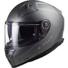 LS2 Vector II Solid Casco, plata, tamaño para hombre