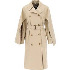 Trenchcoats - Women Burberry Belted Trench Coat - Honey