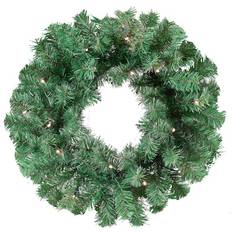 PVC Koristeet Nordic Winter Fir Wreath Green