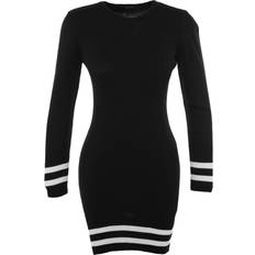 Slim-fit - Strickkleider Trendyol Collection Mini Knit Dress - Black