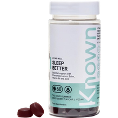 Beere Vitamine & Mineralien Known Nutrition Sleep Better Mixed Berry Vegan Gummy 60 Stk.