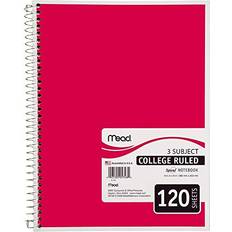 Mead Mead Spiral Notebook, 3 Subject, College