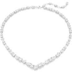 Swarovski Damen Halsketten Swarovski Mesmera Necklace - Silver/Transparent