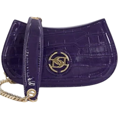 Dune London Dacre Small Branded Crossbody Bag - Purple