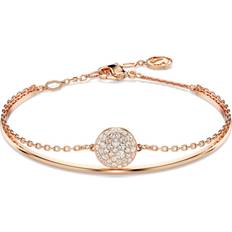 Swarovski Meteora Bangle - Rose Gold/Transparent