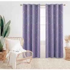 Curtains & Accessories Ivy Bronx Valmar Wave Foil