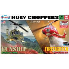 Huey Chopper Fire Fighter & Vietnam Gunship Snap 2 Pack