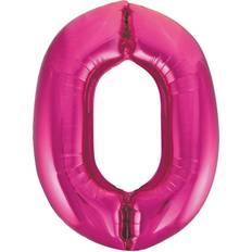 Number Balloons 0 Shaped