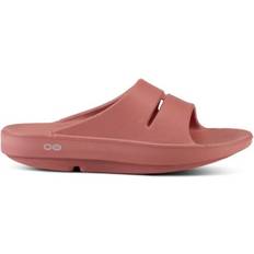 Oofos Ooahh Slide Sandal - Red